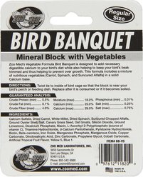 Zoo Med Bird Banquet Vegetable Formula Mineral Block Beak Conditioner, 1-block slide 2 of 4