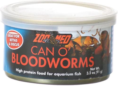 Show full view: Zoo Med Can O' Bloodworms Food, 3.2-oz can slide 2 of 3