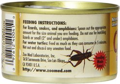 Zoo Med Can O' Crickets Reptile & Bird Food, 1.2-oz can slide 2 of 6