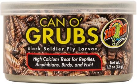 Show full view: Zoo Med Can O Grubs Reptile Food, 1.2-oz can slide 1 of 4