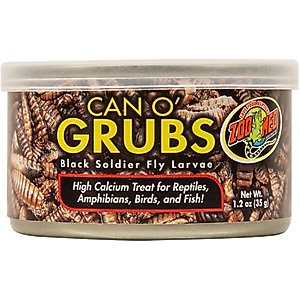 Zoo Med Can O Grubs Reptile Food, 1.2-oz can