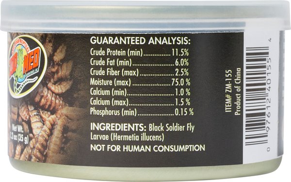 Show full view: Zoo Med Can O Grubs Reptile Food, 1.2-oz can slide 2 of 4