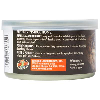 Show full view: Zoo Med Can O Grubs Reptile Food, 1.2-oz can slide 3 of 4