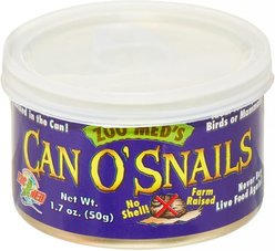 Zoo Med Can O' Snails Reptile, Bird & Mammal Food, 1.7-oz can slide 2 of 5