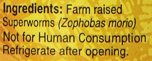 Show full view: Zoo Med Can O' Superworms Extra Large Mealworms Reptile Food, 1.2-oz can slide 6 of 6