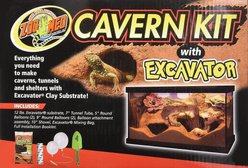 Zoo Med Cavern Kit Excavator Clay Burrowing Reptile Hideout slide 2 of 5