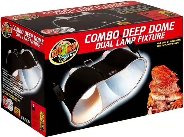 Zoo Med Combo Deep Dome Lamp, Large