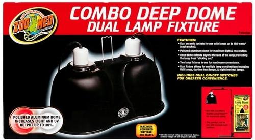 Show full view: Zoo Med Combo Deep Dome Lamp, Large slide 8 of 9