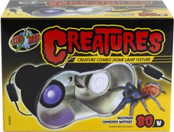 Zoo Med Creature Dual Dome Reptile Light Fixture slide 1 of 2