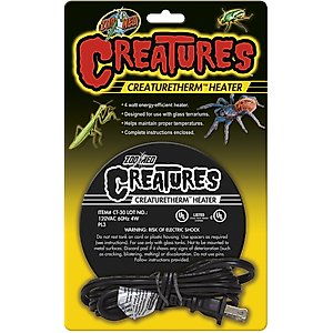Zoo Med Creatures CreatureTherm Reptile Terrarium Heater