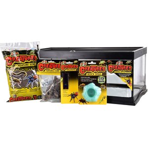 Zoo Med Creatures Den Low Profile Starter Kit, 6-gal