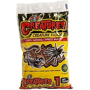 Zoo Med Creatures Floor Reptile Habitat Substrate, 1-qt bag
