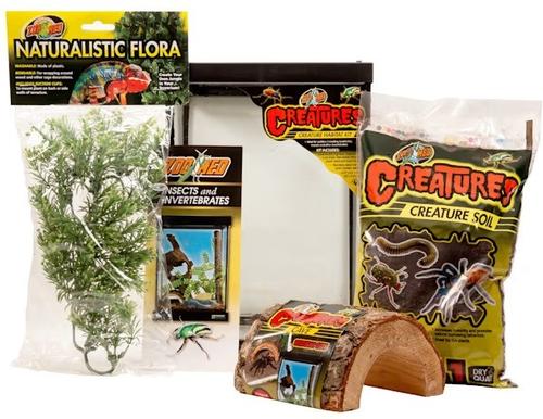 Show full view: Zoo Med Creatures Reptile Habitat Kit, 3-gal bag slide 4 of 8