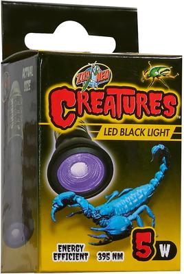 Show full view: Zoo Med Creatures Reptile LED Black Light  slide 4 of 7