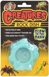 Zoo Med Creatures Rock Dish Reptile Feeder