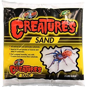 Zoo Med Creatures Sand Reptile Substrate, 2-lb bag