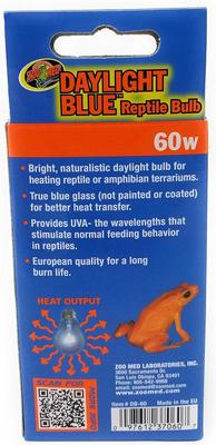 Show full view: Zoo Med Daylight Blue Reptile Lamp, 60-Watt slide 2 of 9