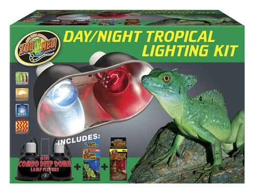 Show full view: Zoo Med Day/Night Lighting Reptile Kit, Tropical slide 1 of 8