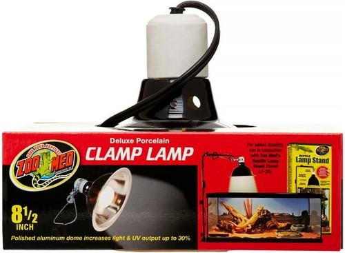 Show full view: Zoo Med Deluxe Porcelain Clamp Lamp, 8.5-in slide 5 of 8