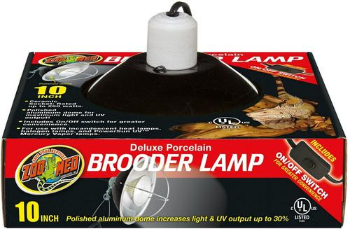 Show full view: Zoo Med Deluxe Porcelain Clamp Lamp, 10-in slide 3 of 5