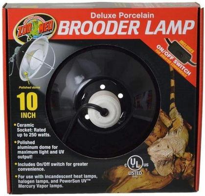 Show full view: Zoo Med Deluxe Porcelain Clamp Lamp, 10-in slide 2 of 5