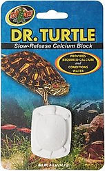 Zoo Med Dr. Turtle Slow-Release Calcium Block Turtle Supplement