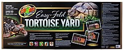 Zoo Med Easy-Fold Tortoise Terrarium Yard, Brown