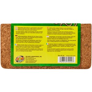 Zoo Med Eco Earth Compressed Coconut Fiber Expandable Reptile Substrate, 3 count