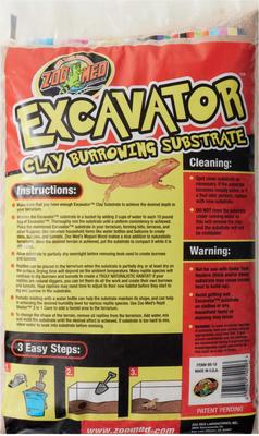 Show full view: Zoo Med Excavator Clay Burrowing Reptile Substrate, 10-lb bag slide 2 of 5