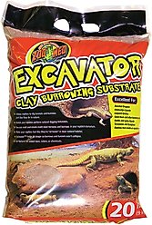 Zoo Med Excavator Clay Burrowing Reptile Substrate, 20-lb bag