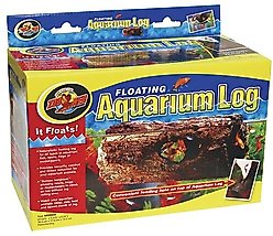 Zoo Med Floating Aquarium Log Fish Hideout, Medium