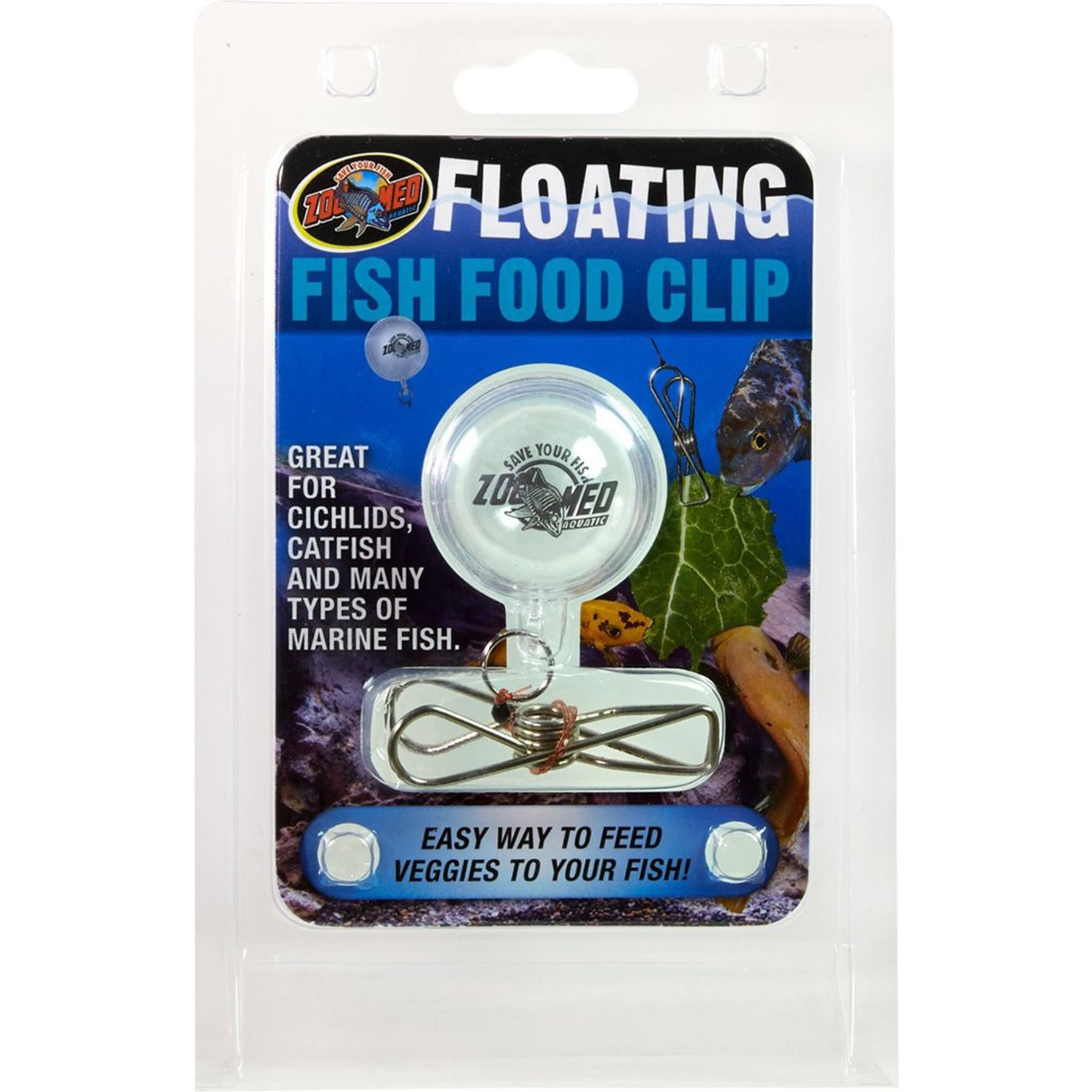 Zoo Med Floating Fish Food Clip