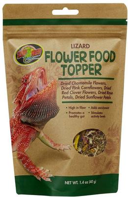 Show full view: Zoo Med Lizard Flower Food Topper, 1.4-oz pouch slide 4 of 5