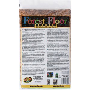 Zoo Med Forest Floor Natural Cypress Mulch Reptile Bedding, 24-qt bag