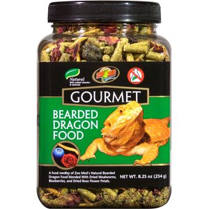 Zoo Med Gourmet Bearded Dragon Food, 8.25-oz jar