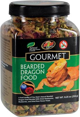 Show full view: Zoo Med Gourmet Bearded Dragon Food, 8.25-oz jar slide 5 of 7