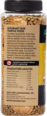 Show full view: Zoo Med Gourmet Box Turtle Food, 15-oz jar slide 2 of 5
