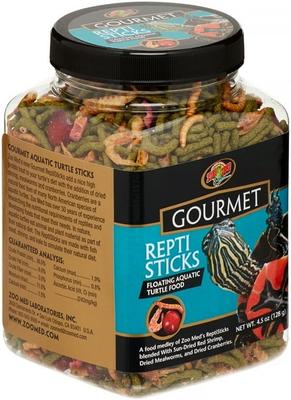 Show full view: Zoo Med Gourmet ReptiSticks Reptile Food, 4.5-oz jar slide 4 of 6
