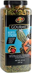 Zoo Med Gourmet ReptiSticks Reptile Food, 8.5-oz pouch