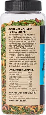 Show full view: Zoo Med Gourmet ReptiSticks Reptile Food, 8.5-oz pouch slide 2 of 7