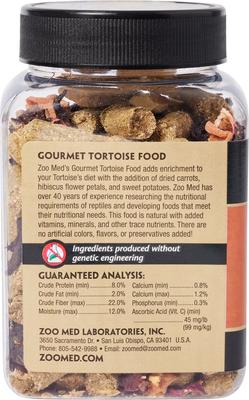 Show full view: Zoo Med Gourmet Tortoise Food, 7.5-oz jar slide 2 of 6