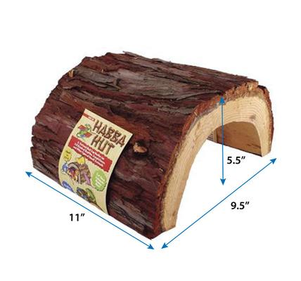 Show full view: Zoo Med Habba Hut Reptile Hideout, Giant slide 2 of 3