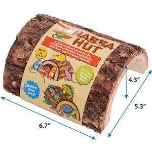 Zoo Med Habba Hut Reptile Hideout, Large