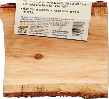 Show full view: Zoo Med Habba Hut Reptile Hideout, Medium slide 4 of 6