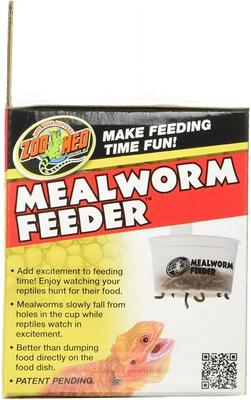 Show full view: Zoo Med Hanging Mealworm Reptile Feeder  slide 3 of 3