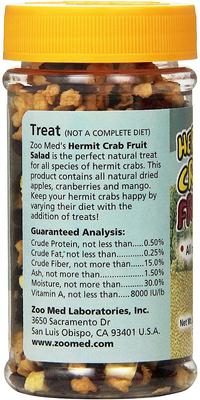 Show full view: Zoo Med Hermit Crab Fruit Salad Food, .85-oz bottle slide 2 of 7