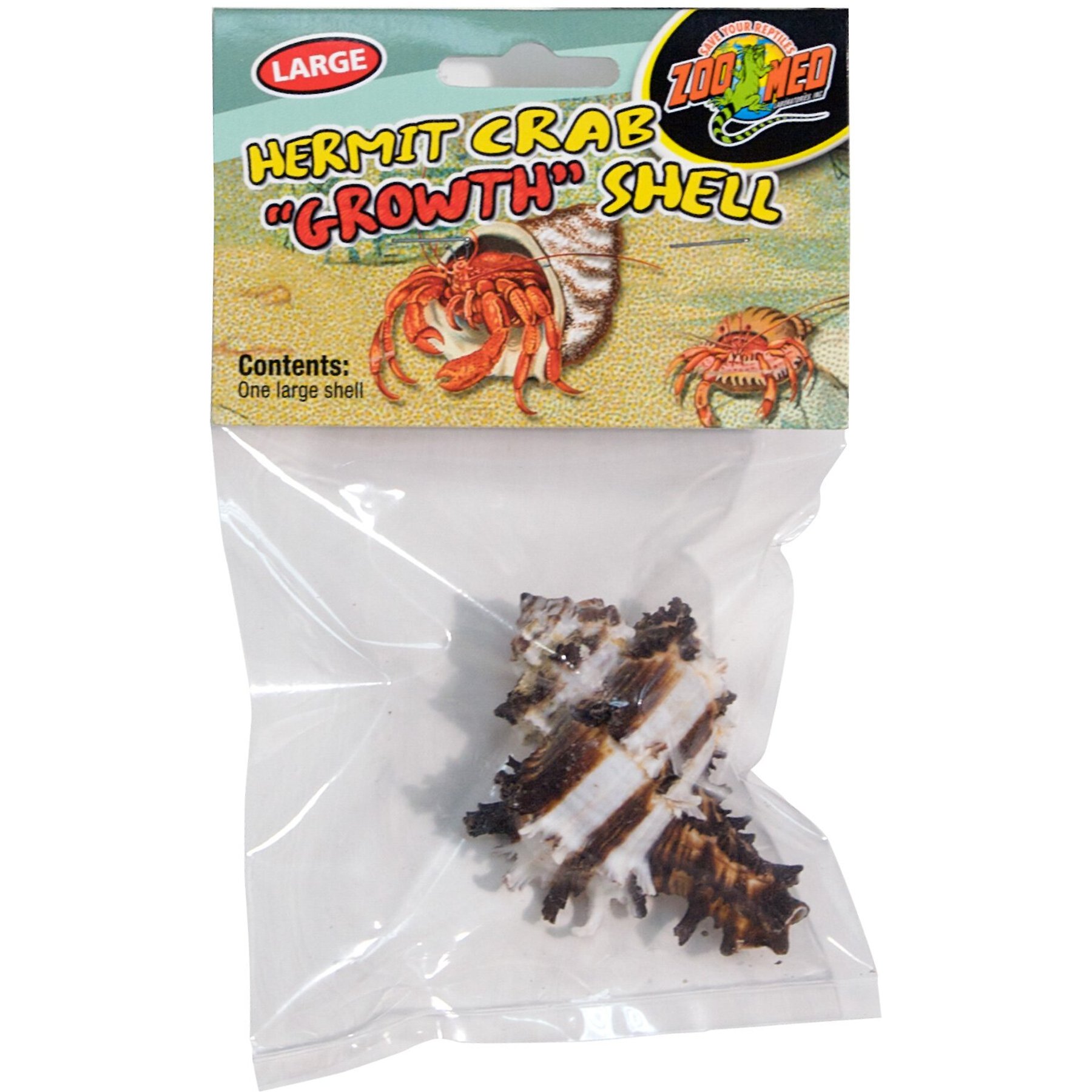 Zoo Med Hermit Crab "Growth" Shell, Large