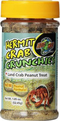 Show full view: Zoo Med Hermit Crab Peanut Crunchies Reptile Food, 1.85-oz pouch slide 4 of 6