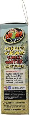 Show full view: Zoo Med Hermit Crab Salt Water Conditioner, 2.25-oz bottle slide 5 of 6