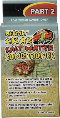 Show full view: Zoo Med Hermit Crab Salt Water Conditioner, 2.25-oz bottle slide 2 of 6